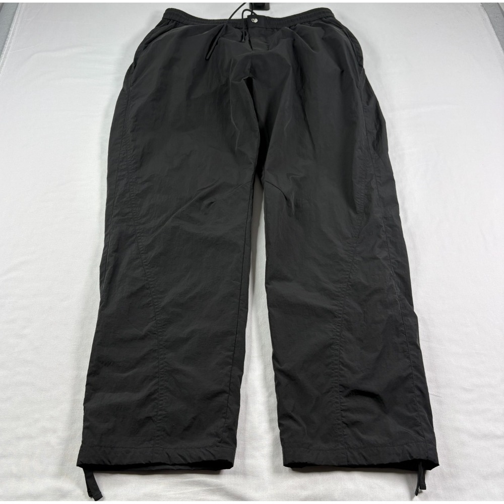 Kith Pants Mens Large Black Mercer 8 Nylon Track Stretch Casual Athleisure